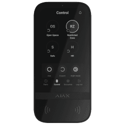 KeyPad TouchScreen Jeweller, product photo by Ajax Systems